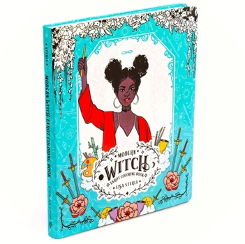 Paperback Modern Witch Tarot Coloring Book