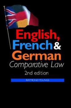Paperback English, French and German Comparative Law Book
