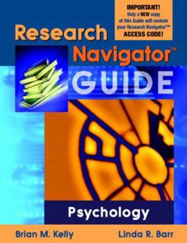 Paperback Research Navigator Guide for Psychology (Valuepack item only) Book