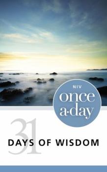 Paperback Once-A-Day 31 Days of Wisdom-NIV Book