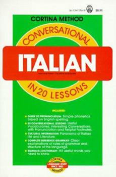 Paperback Conversational Italian: In 20 Lessons Book