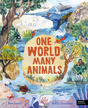 Hardcover One World Many Animals Book