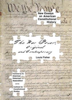 Paperback The War Power: Original and Contemporary Book