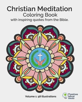 Paperback Christian Meditation Coloring Book