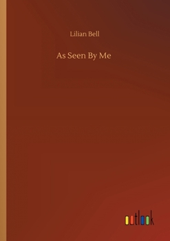 Paperback As Seen By Me Book