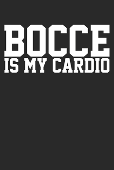 Gift Notebook: Bocce 6x9 Dot Grid 120 Pages