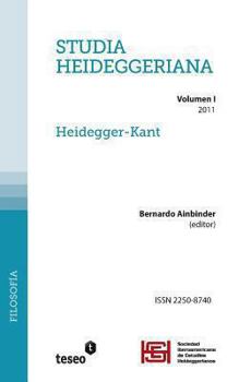 Paperback Studia Heideggeriana: Vol. 1 - Heidegger-Kant [Spanish] Book