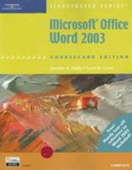 Paperback Microsoft Office Word 2003: Illustrated, Coursecard Edition, Complete Book
