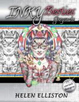 Paperback Inky Besties Greyscale: Grayscale coloring book