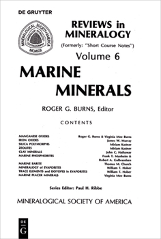 Paperback Marine Minerals Book