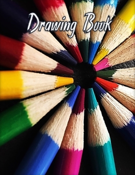 Paperback Drawing Book: 100 Blank Pages, 8.5 x 11, Draw Pad for Sketching, Doodling and Painting Book