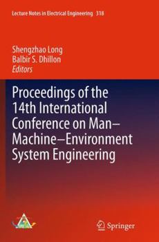 Paperback Proceedings of the 14th International Conference on Man-Machine-Environment System Engineering Book