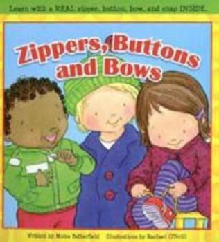 Hardcover Zippers, Buttons and Bows Book