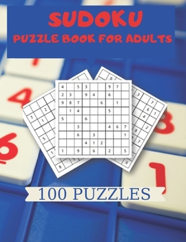 Paperback Sudoku Puzzle Book for Adults: 100 Medium Sudoku Puzzles with Solutions 100 Puzzles Book