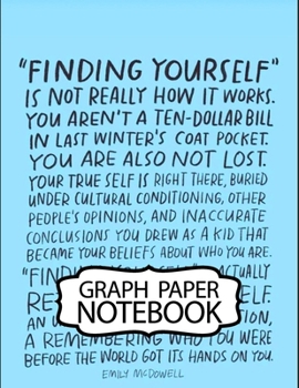Notebook: Finding Nemo Cheerful Clownfish Adventure Fans Funny Swimming Ocean Life, Kids Elementary School Graph Paper Girls 8.5 x 11 Inches 110 Pages
