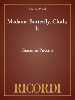 Hardcover Madama Butterfly Book