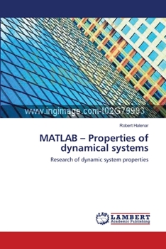 Paperback MATLAB - Properties of dynamical systems Book
