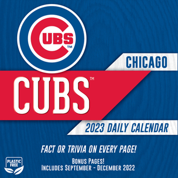 Calendar Chicago Cubs 2023 Box Calendar Book
