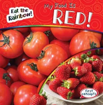 Paperback My Food Is Red! Book