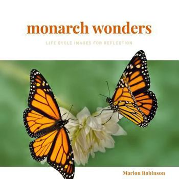 Paperback Monarch Wonders: Life Cycle Images for Reflection Book
