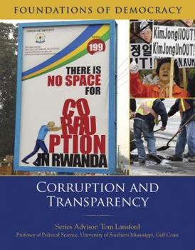 Hardcover Corruption and Transparency Book