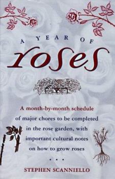 Hardcover A Year of Roses Book