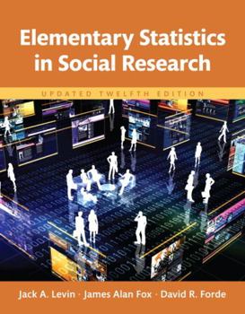 Printed Access Code Revel Access Code for Elementary Statistics in Social Research, Updated Edition Book