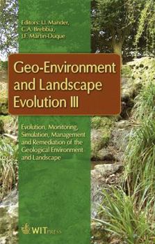 Hardcover Geo-Environment and Landscape Evolution III Book