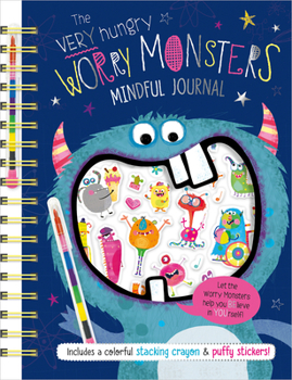 Paperback The Very Hungry Worry Monsters Mindful Journal Book