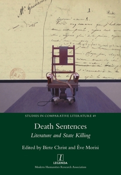 Paperback Death Sentences: Literature and State Killing Book