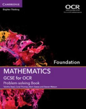 Paperback GCSE Mathematics for OCR Foundation Problem-Solving Book