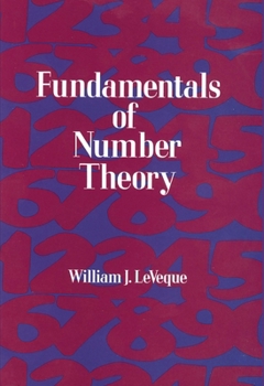 Paperback Fundamentals of Number Theory Book