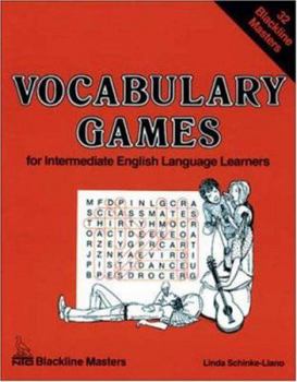 Paperback Vocabulary Games for Intermediate English Language Learners Book