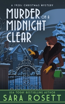 Paperback Murder on a Midnight Clear: A 1920s Christmas Mystery Book