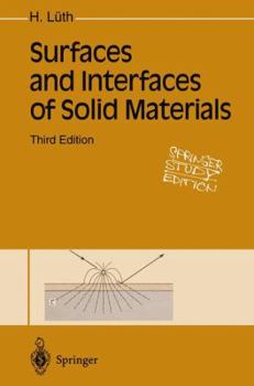 Paperback Surfaces and Interfaces of Solid Materials Book