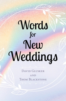 Paperback Words For New Weddings Book