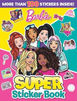 Paperback Barbie: Super Sticker Book (Mattel) Book