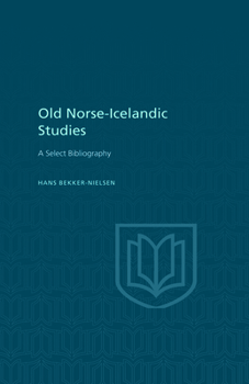 Paperback Old Norse-Icelandic Studies Book