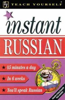 Paperback Teach Yourself Instant Russian Book