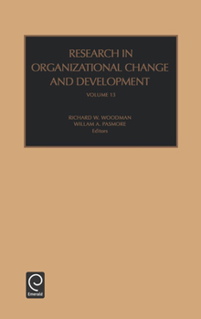 Hardcover Research in Organizational Change and Development Book