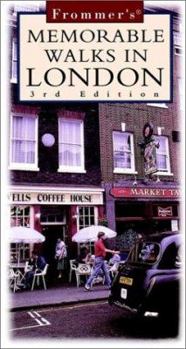 Paperback Frommer's Memorable Walks in London [With Maps] Book