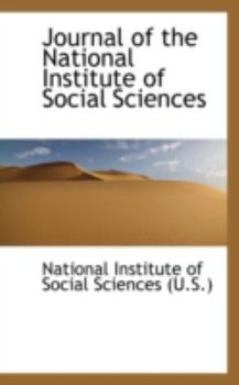 Journal of the National Institute of Social Sciences