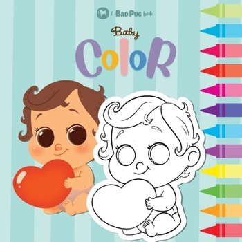Paperback Baby Color: Coloring book [Italian] Book