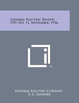 Paperback General Electric Review, V39, No. 11, November, 1936 Book