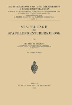 Paperback Staublunge Und Staublungentuberkulose [German] Book