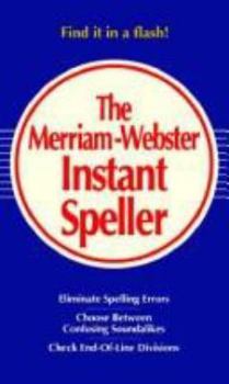 Paperback The Merriam-Webster Instant Speller Book