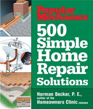 Hardcover 500 Simple Home Repair Solutions Book