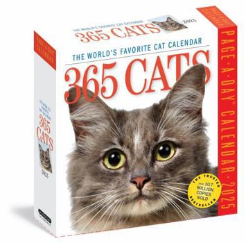 Calendar 365 Cats Page-A-Day Calendar 2025: The World's Favorite Cat Calendar Book