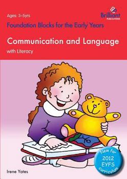 Paperback Communication and Language with Literacy: Foundation Blocks for the Early Years Book