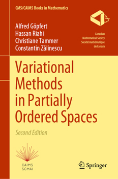Hardcover Variational Methods in Partially Ordered Spaces Book